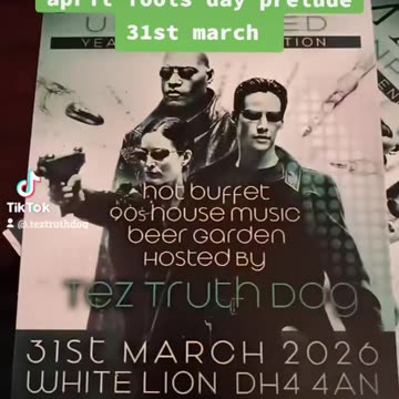 Tez-Truth-Dog new years celebrations march 31 st