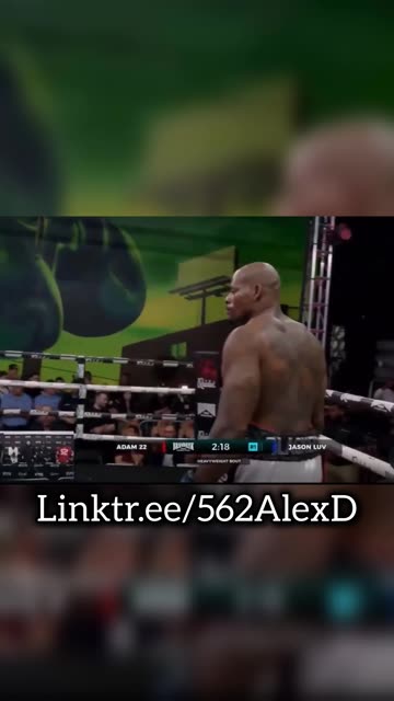 Jason Luv KO's Adam22 within 1 round after cracking Lena The Plug