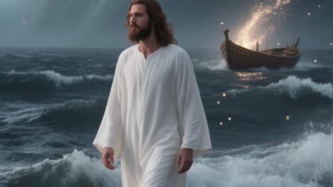 Jesus walked on water