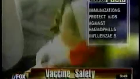 1999 Fox News Vaccines and Autism