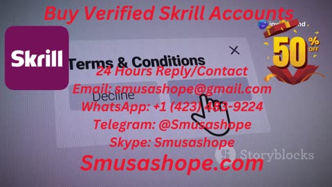 TOP 11 BEST PLACE TO BUY VERIFIED SKRILL ACCOUNTS 2025