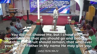 Bishop Dr. Stanley Michuki at Joy Bringers Church in Everett