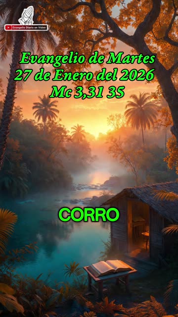 Evangelio de Martes 27 de Enero del 2026 - Mc 3,31-35