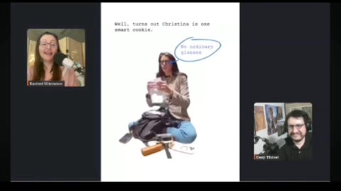 Hidden True Crime's Victim Christina's Glasses & Her Own Personal Recording of the Night At CrimeCon