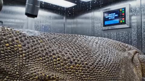 Slaughter house for commodo dragon