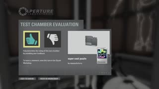 Portal 2: Community Test Chamber - super cool puzzle by moxxiethefurry
