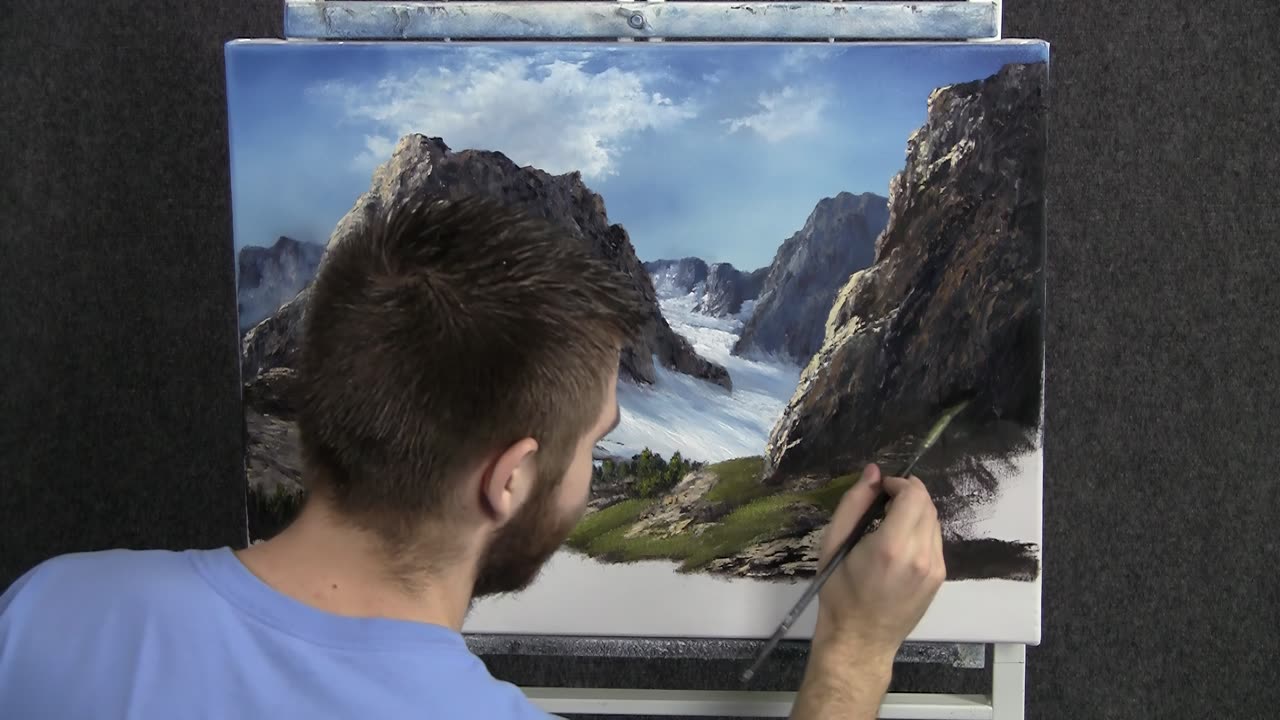 Paint with Kevin Hill - Mountain Pass