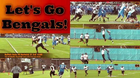 Prototype 362: Buffalo State's Jeff McDuffie 70yd INT TD return vs Hartwick