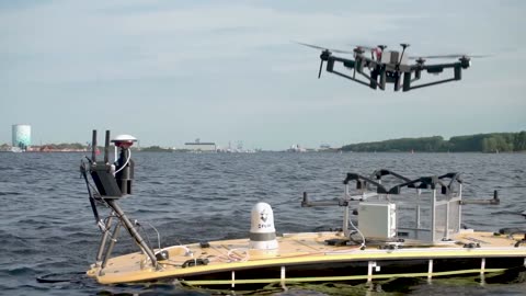 Ukrainian tactics in the German version: Orka takes off from the sea surface without a human crew