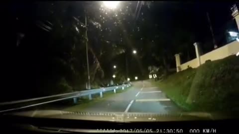 😱🚶‍♂️ Ghostly Figure Appears in the Middle of the Road! | TheHauntingHour