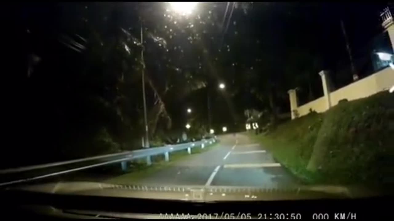 😱🚶♂️ Ghostly Figure Appears in the Middle of the Road! | TheHauntingHour