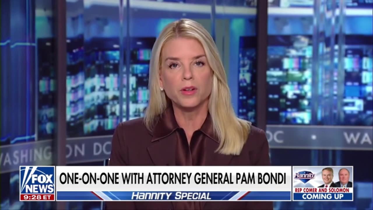 AG Bondi Says James Comey Is Just The Beginning