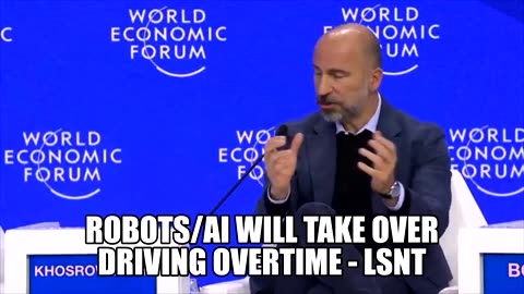 Chief Executive Officer, Uber - Robots & A.I Will take over All Driving