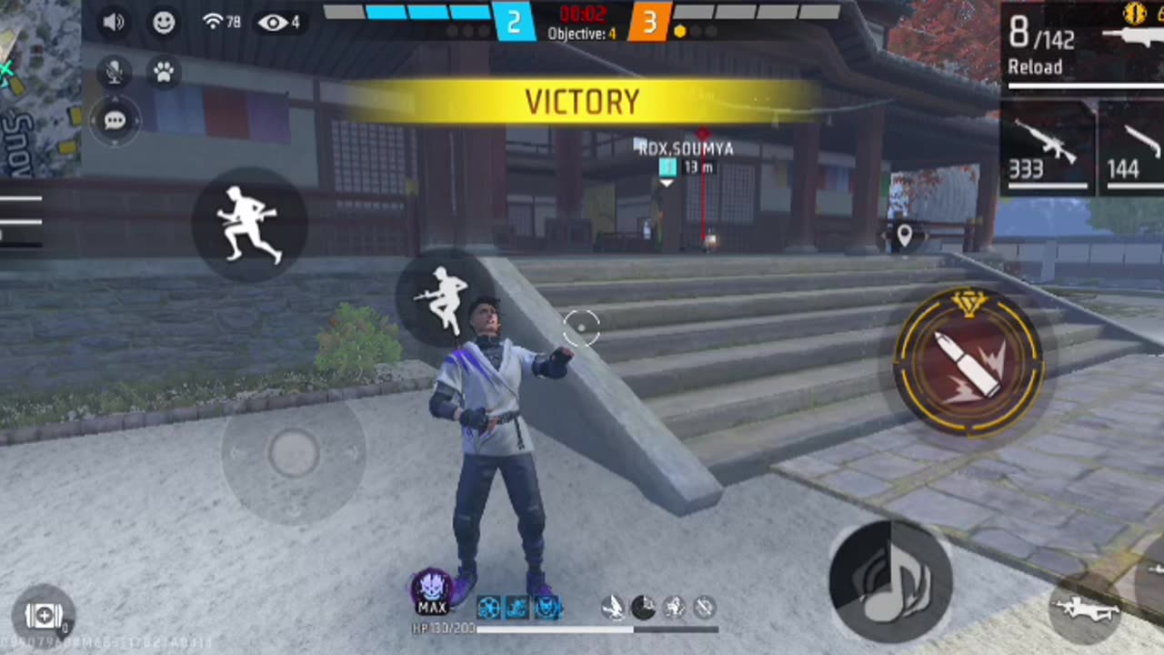 Free fire 🔥 max playing new season update on for dewali 🪔