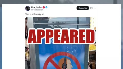 Fact Check: 'No Incels' Poster In New York City Bus Shelter Was NOT A Bluesky Ad