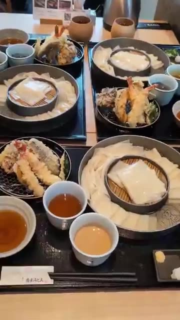 Viral Wide Flat Noodles 🍜😲 | Hanayama Udon in Nihonbashi Tokyo Japan 🇯🇵