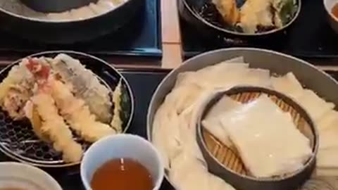 Viral Wide Flat Noodles 🍜😲 | Hanayama Udon in Nihonbashi Tokyo Japan 🇯🇵