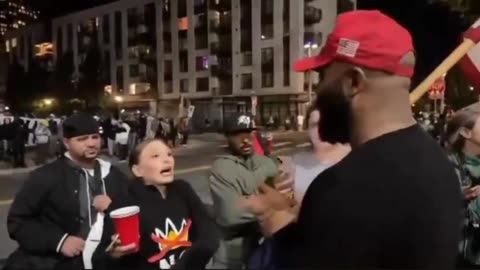 Liberal claims man use to be a slave, then uses the N word