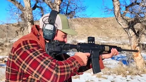 Shooting Steel with DPMS Oracle Rifle