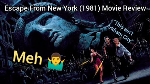 Escape From New York (1981) Movie Review - ARKHAM CITY BUT MORE GAY