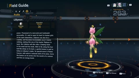 lillymon update dlc (2) all digivolution/de-digivolution/profile Digimon Story Time Stranger