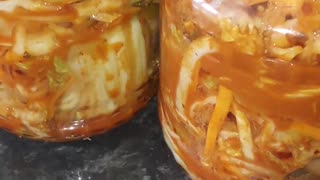 Easy Kimchi Recipe #food #cooking #shorts #recipes #kimchi