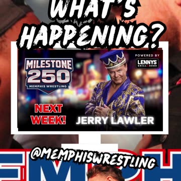 What's Happening?? MEMPHIS WRESTLING WEEK 249!!