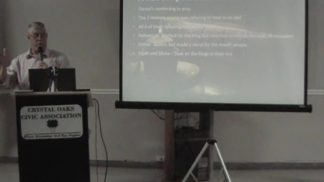 God & Government - Pastor Jack Martin @ Citrus GOP club