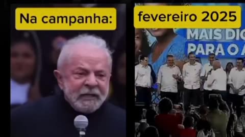 Com Lula, o Brasil só afunda! Ele prometeu picanha passada na farinha e cervejinha para todo mundo, mas o que entregou? Inflação, gasolina cara, café caro, azeite caro