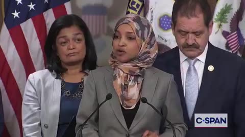 Ilhan Omar announces Progressive Caucus to defund ICE.