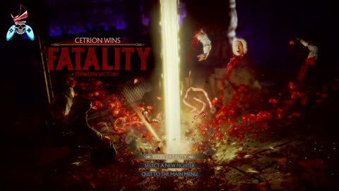 Mortal Kombat 11 Cetrion fatality good and evil