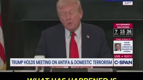 Donald Trump openly disregards the First Amendment, saying “We took the freedom of speech away.”