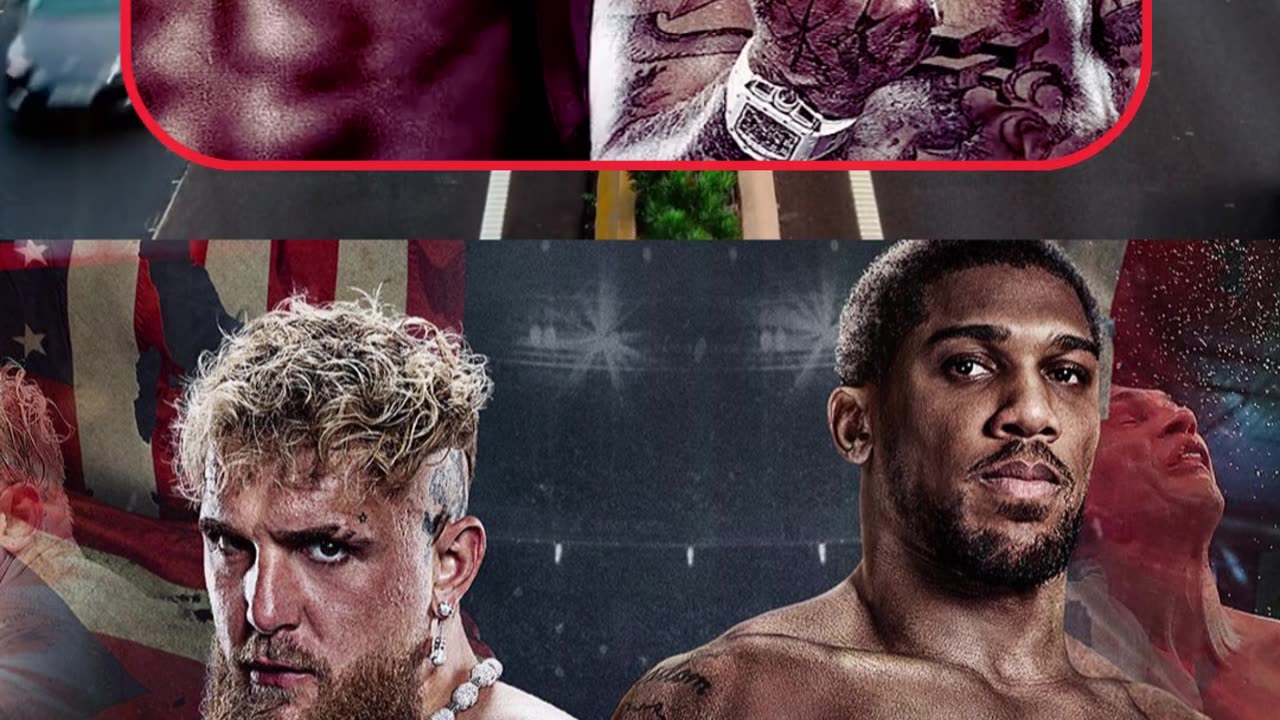 Showbizz ANNOUNCES Jake Paul vs Anthony Joshua.