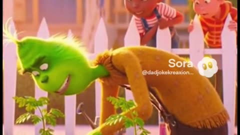 Why is the Grinch good ... #dadjokes #dad #jokes #joke #funny #laugh #humor #lol