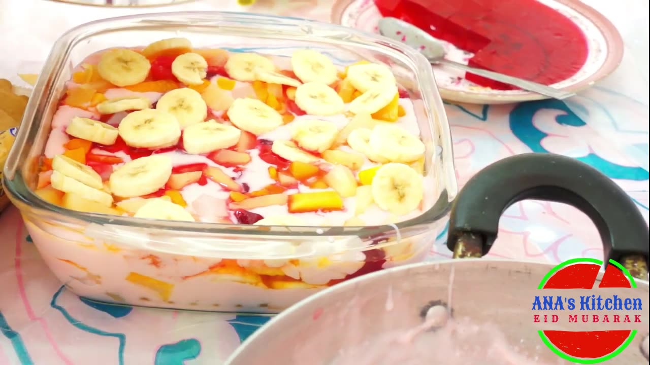 fruit custard