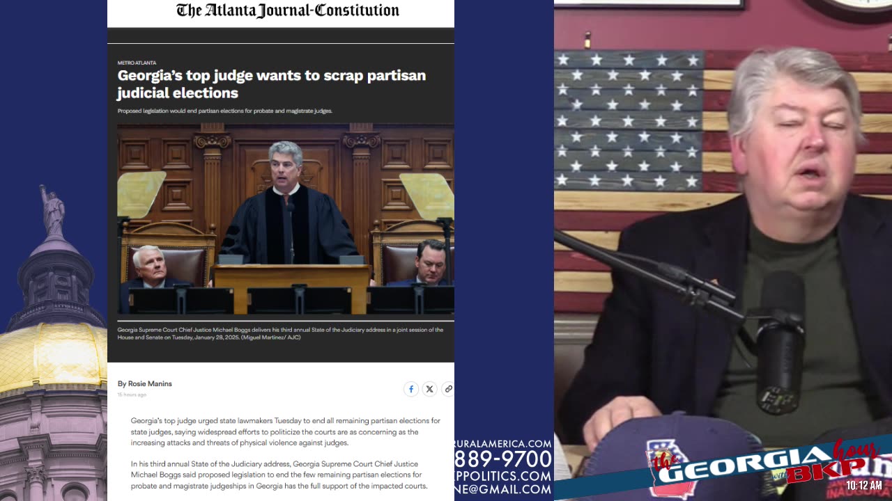 Georgia Political Shakeup: Legislative Moves, GOP Tensions, and Key Election Battles