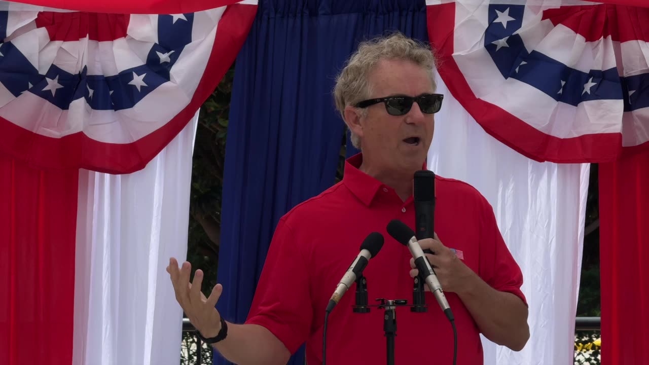 Dr. Rand Paul Delivers America 250 Speech in Bowling Green thumbnail