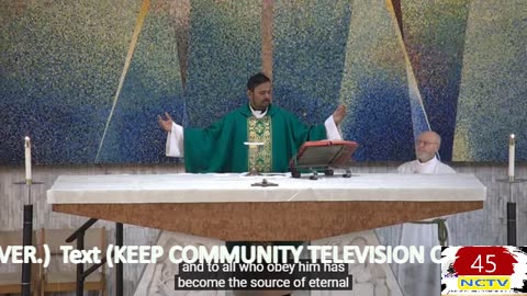 NCTV45 CATHOLIC MASS HOLY SPIRIT PARISH (ST VITUS) 9:00 AM TUES JAN 13 2026