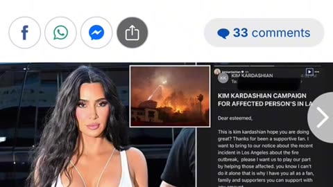 Kim Kardashian Warns Her Fans Of Fundraiser Fraud For LA Fires!