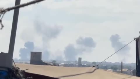 Israeli warplanes carry out new airstrikes on Khan Younis, Gaza