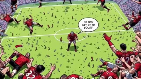 Manchester United V Liverpool Mayhem