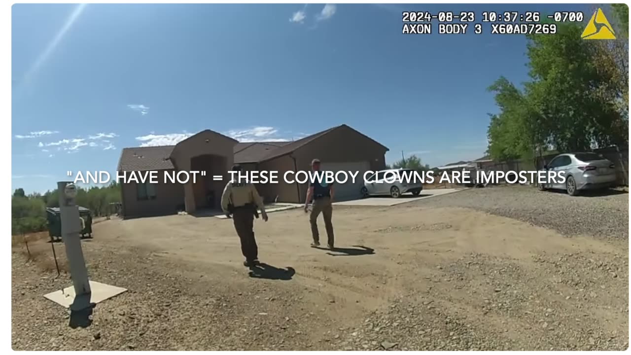 Maricopa County Sheriff's illegal black op to silence me.