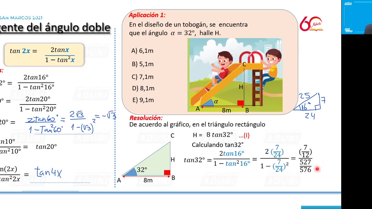 ANUAL ADUNI 2021 | Semana 25 | Trigonometría S1