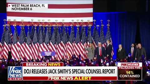 Trump RIPS part one of Jack Smith's final report: 'VOTERS HAVE SPOKEN!'