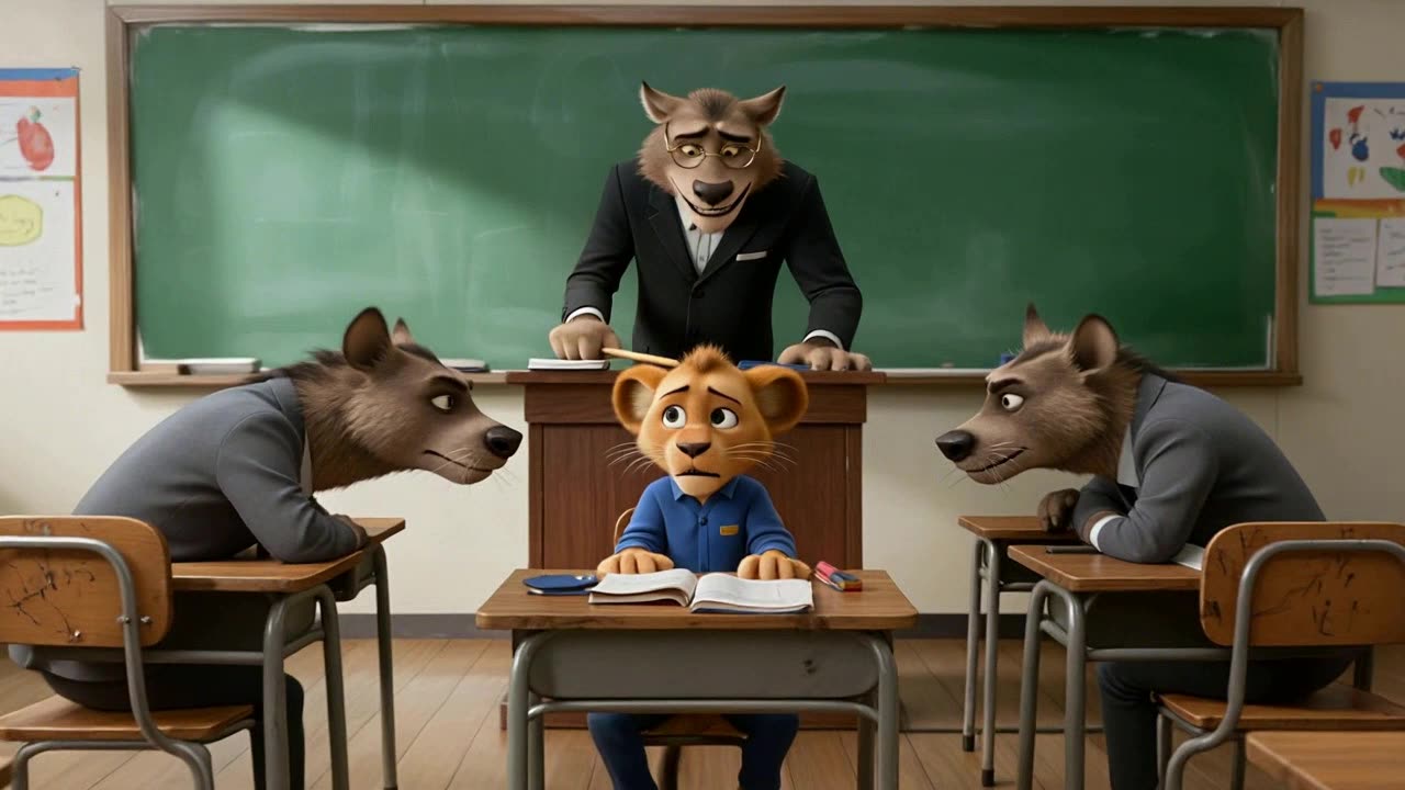 Never school your cub with your Enemies Wolves