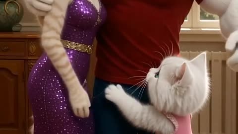 Cat funny video
