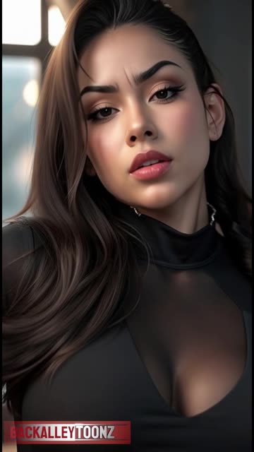 Beautiful Curvy Big Booty Brunette in Tight Outfit