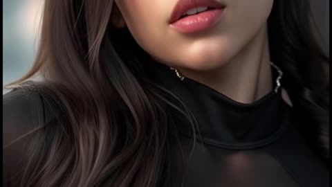 Beautiful Curvy Big Booty Brunette in Tight Outfit