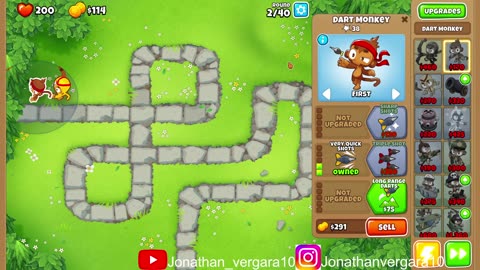 bloons tower defense gameplay