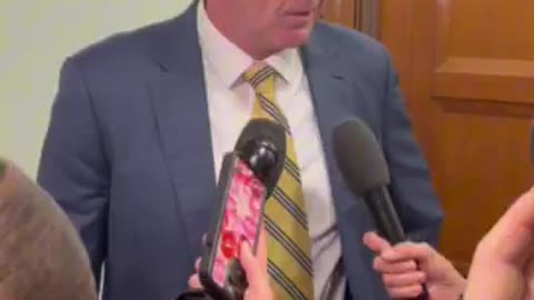 Wild exchange with a reporter These are not “fishing boats ...